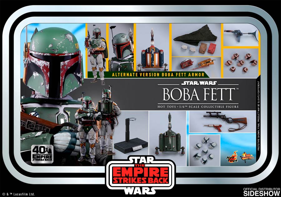 Star Wars The Empire Strikes Back 40th Anniversary Collection Boba Fett Sixth Scale Figure