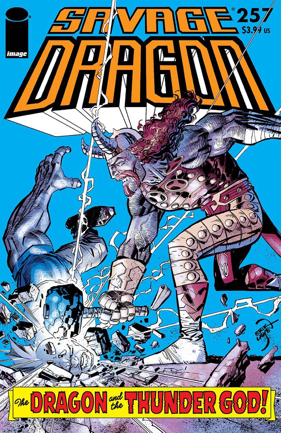 Savage Dragon Vol 2 #257 Cover A Regular Erik Larsen Cover