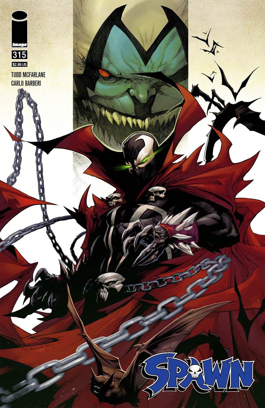 Spawn #315 Cover C Variant Stephen Segovia Cover