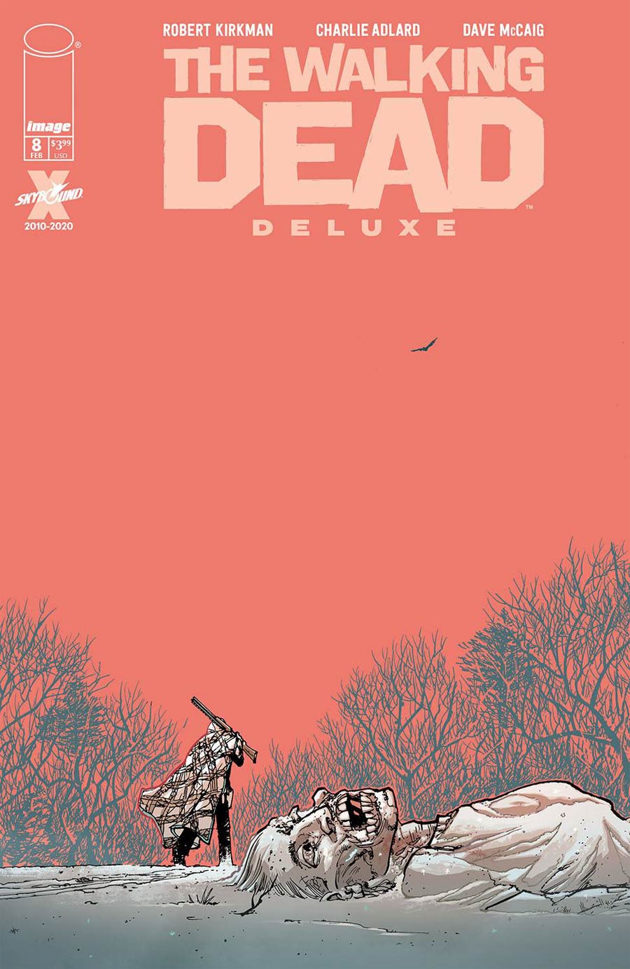 Walking Dead Deluxe #8 Cover B Variant Tony Moore & Dave McCaig Cover