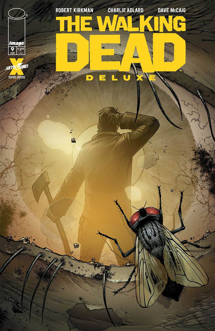 Walking Dead Deluxe #9 Cover B Variant Tony Moore & Dave McCaig Cover
