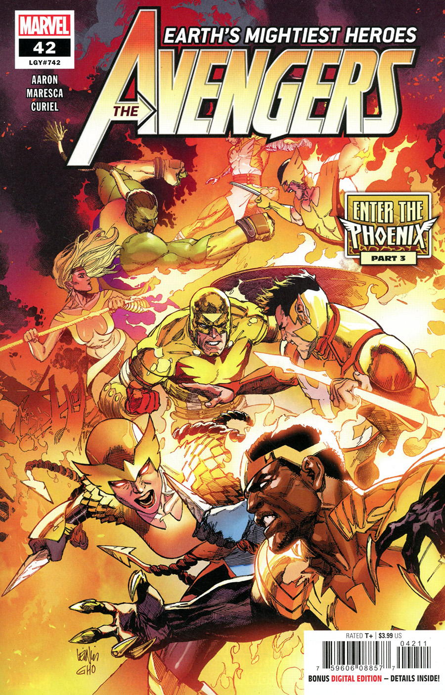 Avengers Vol 7 #42 Cover A Regular Leinil Francis Yu Cover