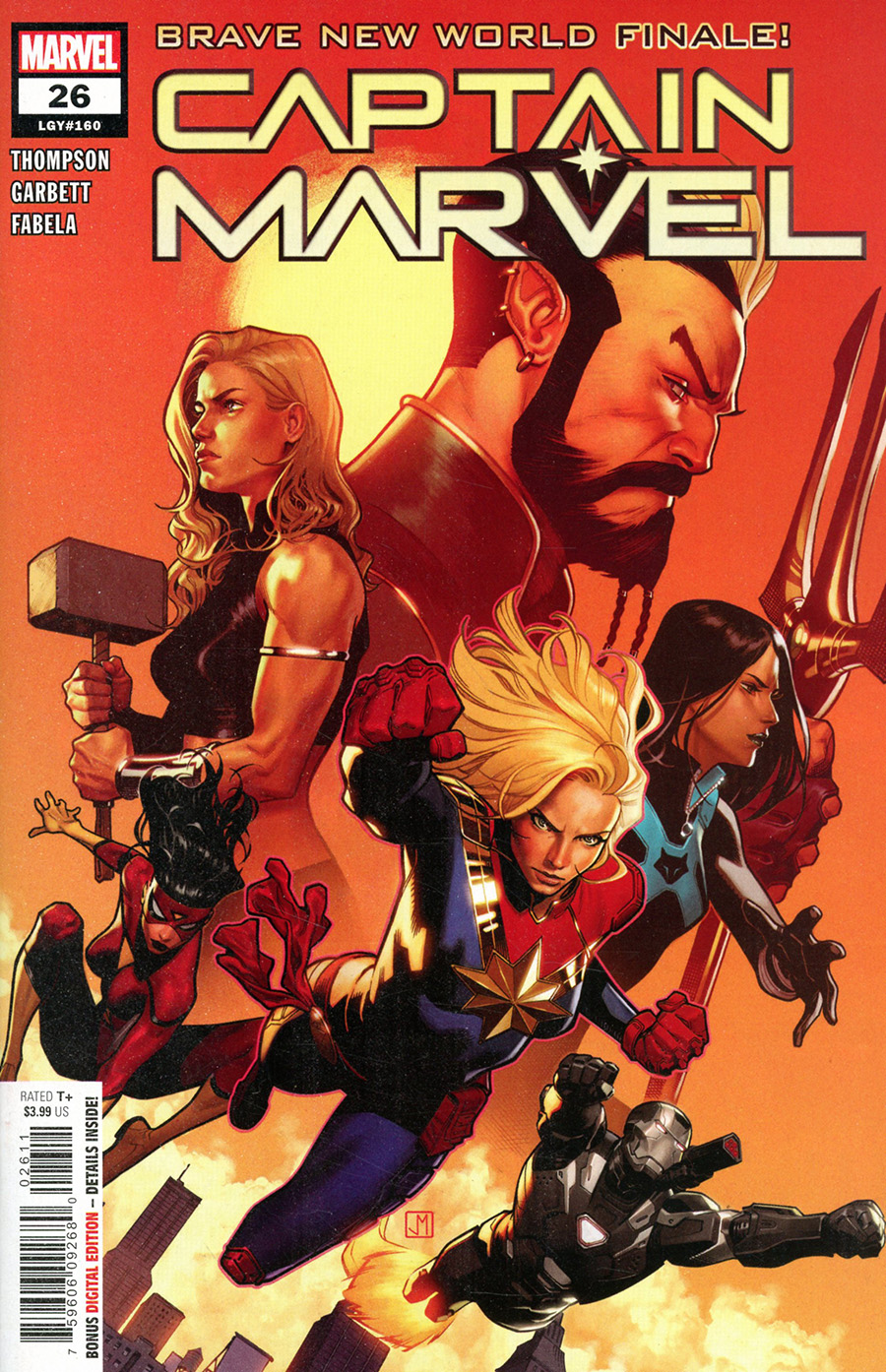 Captain Marvel Vol 9 #26 Cover A Regular Jorge Molina Cover
