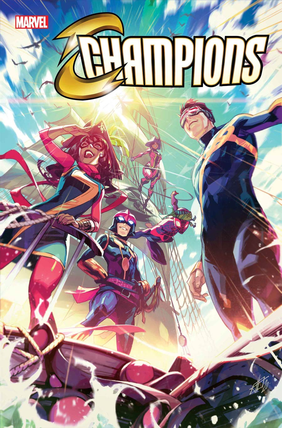 Champions (Marvel) Vol 4 #4 Cover A Regular Toni Infante Cover