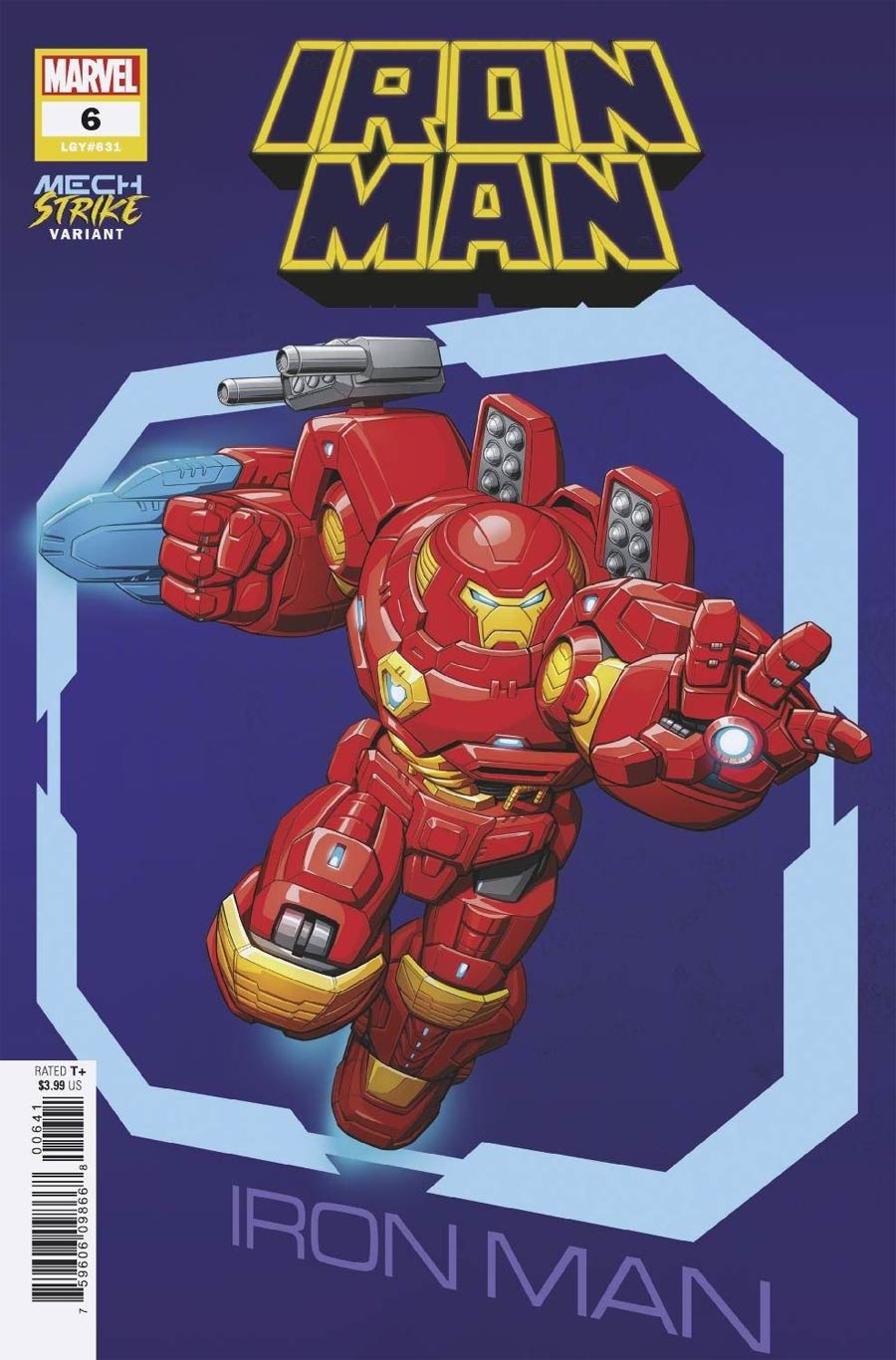 Iron Man Vol 6 #6 Cover C Variant Patrick Brown Avengers Mech Strike Cover