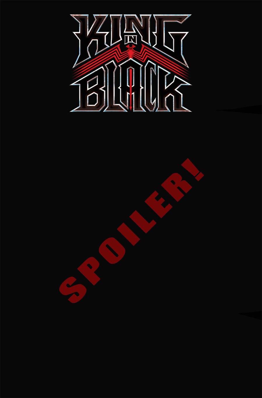 King In Black #4 Cover D Variant Paolo Rivera Spoiler Cover