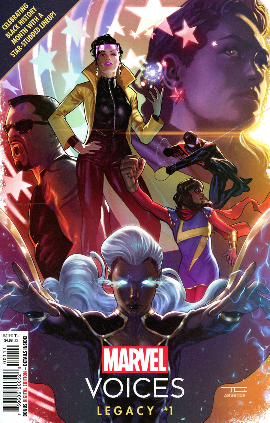 Marvels Voices Legacy One Shot Cover A Regular Taurin Clarke Cover