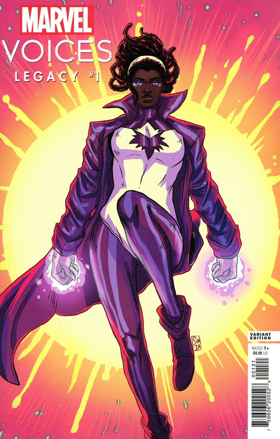 Marvels Voices Legacy One Shot Cover B Variant Ernanda Souza Cover