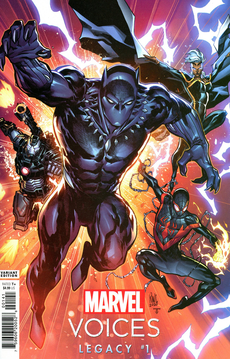 Marvels Voices Legacy One Shot Cover D Variant Ken Lashley Cover