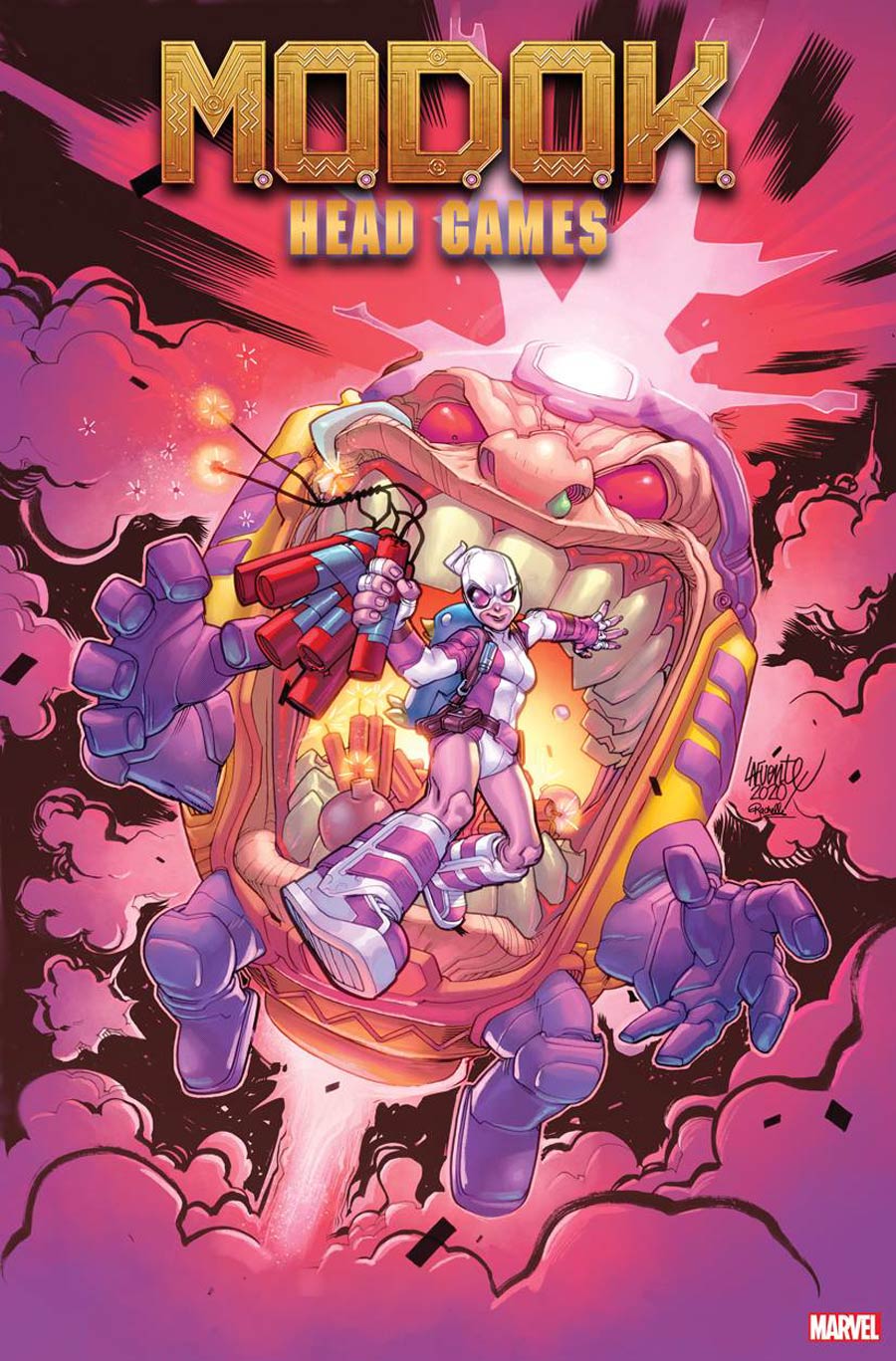 MODOK Head Games #3 Cover B Variant David Lafuente Cover