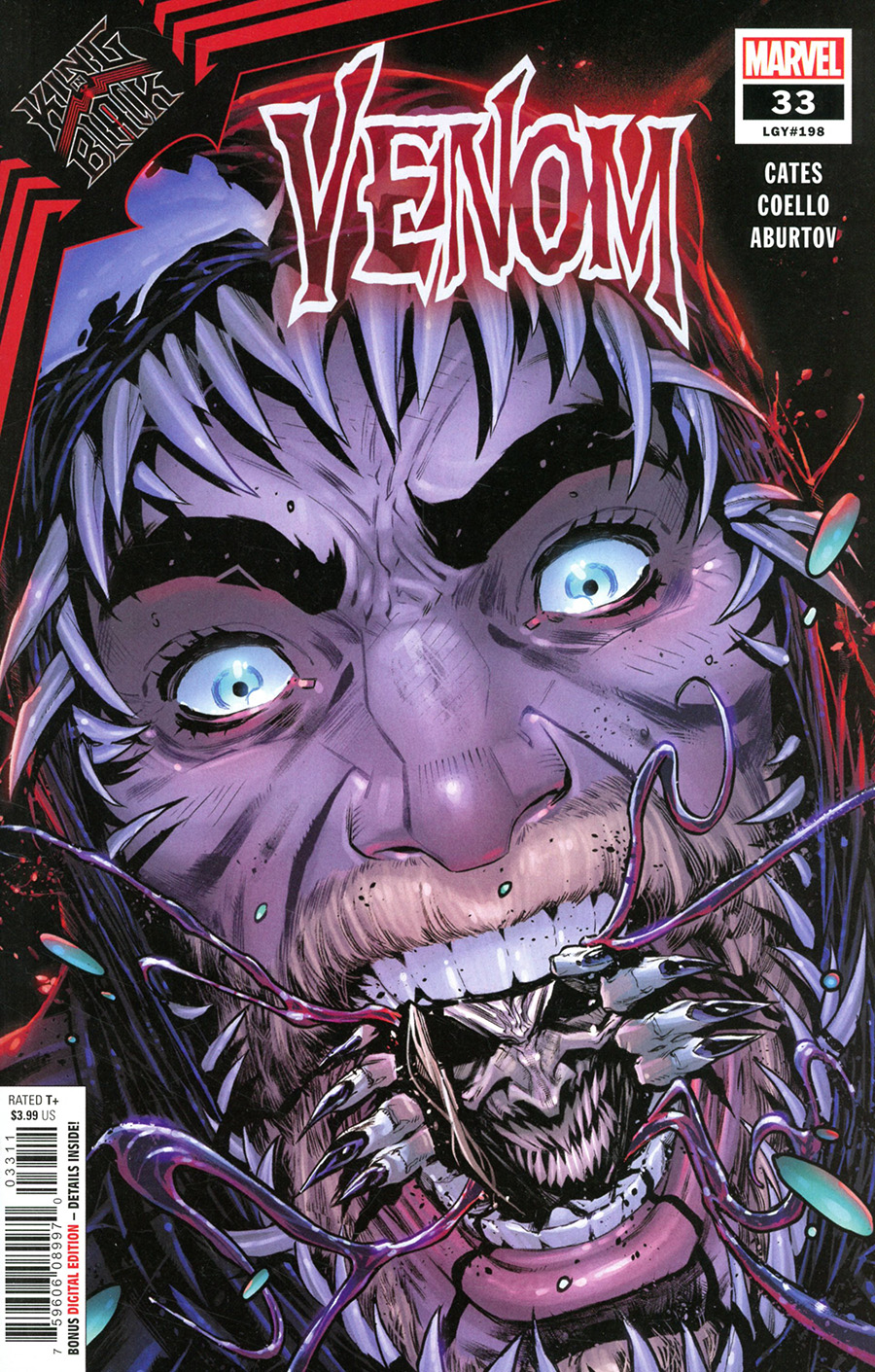 Venom Vol 4 #33 Cover A Regular Iban Coello Cover (King In Black Tie-In)