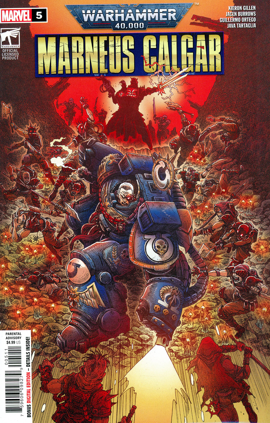 Warhammer 40000 Marneus Calgar #5 Cover A Regular James Stokoe Cover