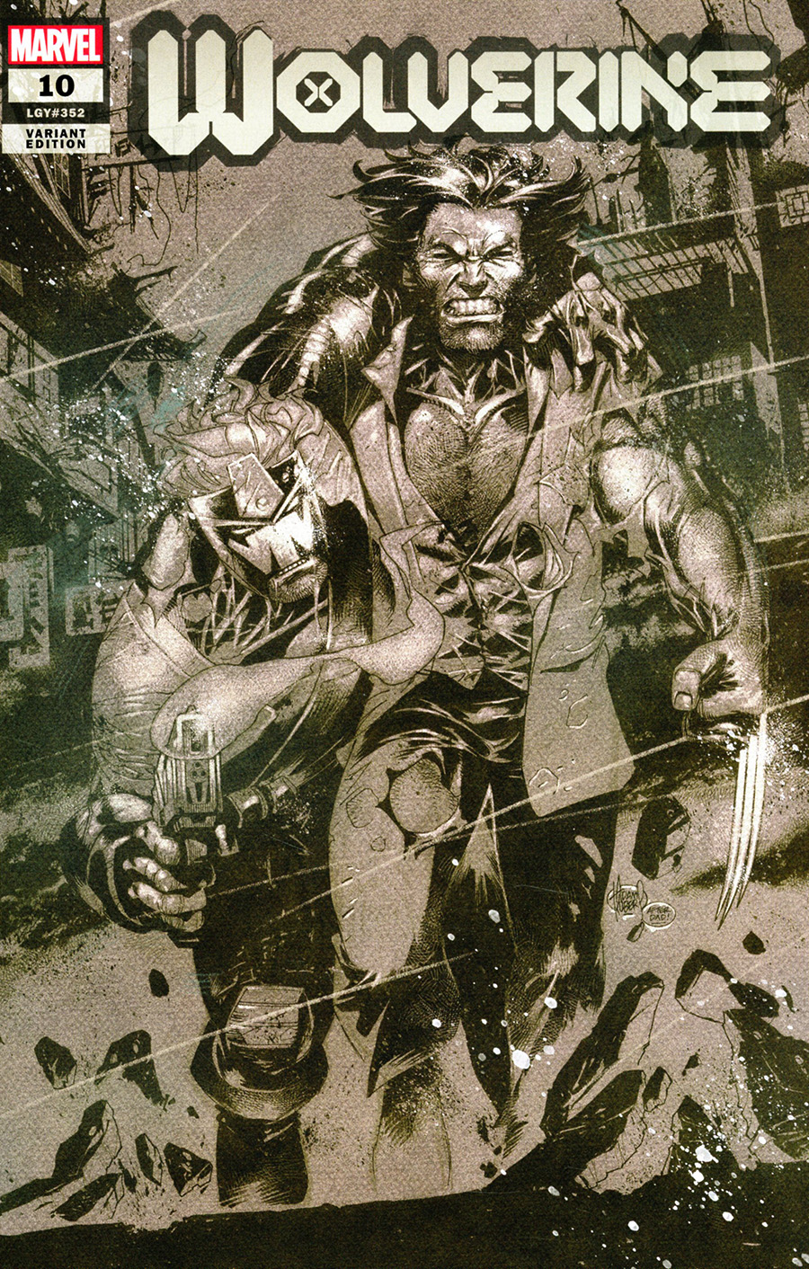 Wolverine Vol 7 #10 Cover B Variant Adam Kubert Cover