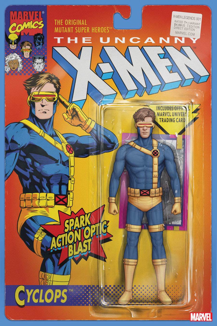 X-Men Legends #1 Cover C Variant John Tyler Christopher Action Figure Cover