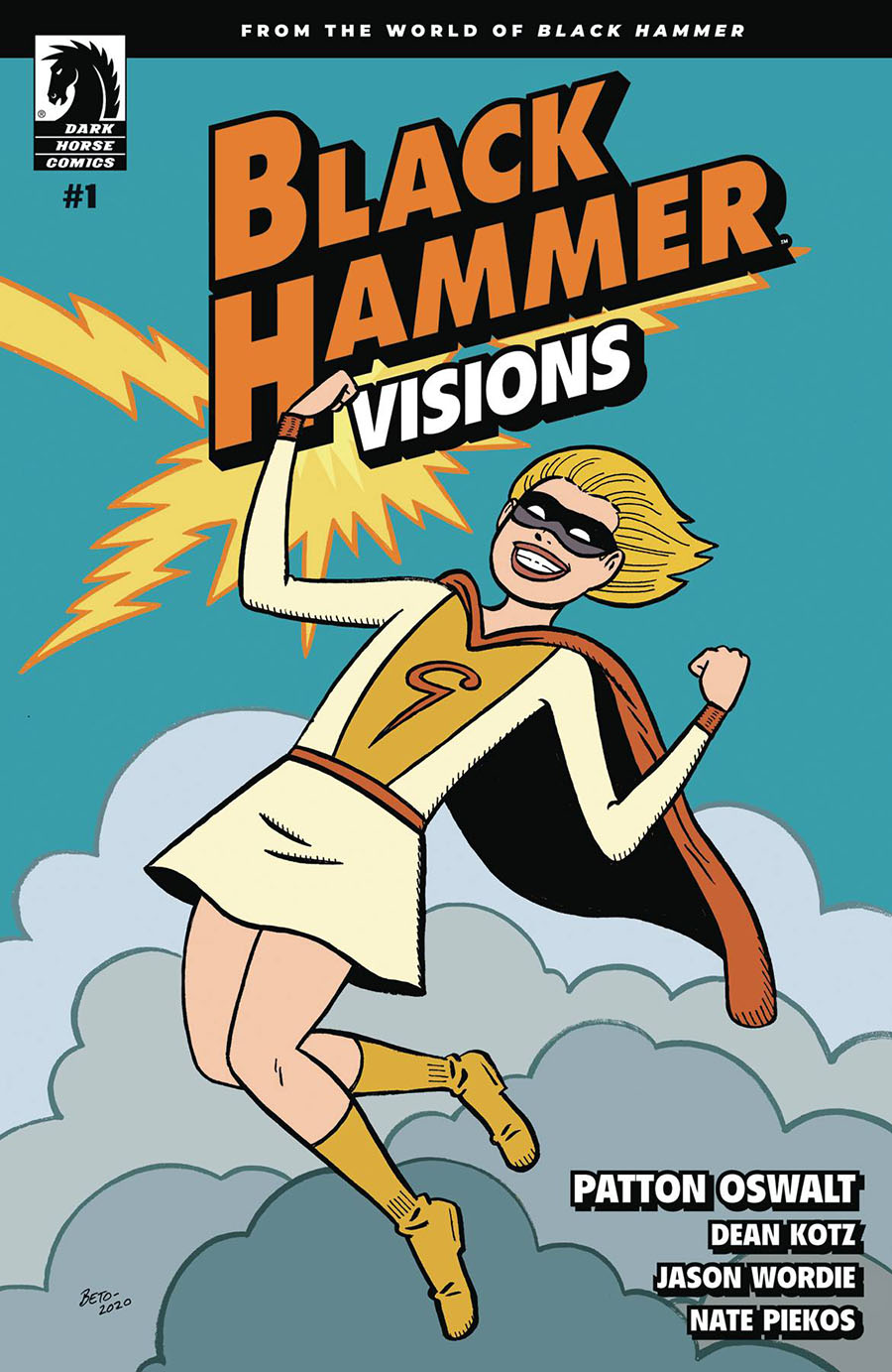 Black Hammer Visions #1 Cover C Variant Gilbert Hernandez & Dave Stewart Cover