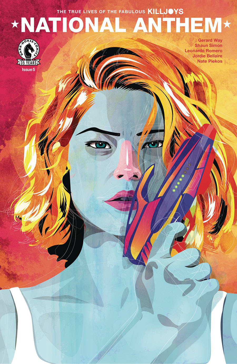 True Lives Of The Fabulous Killjoys National Anthem #5 Cover C Variant Becky Cloonan Cover