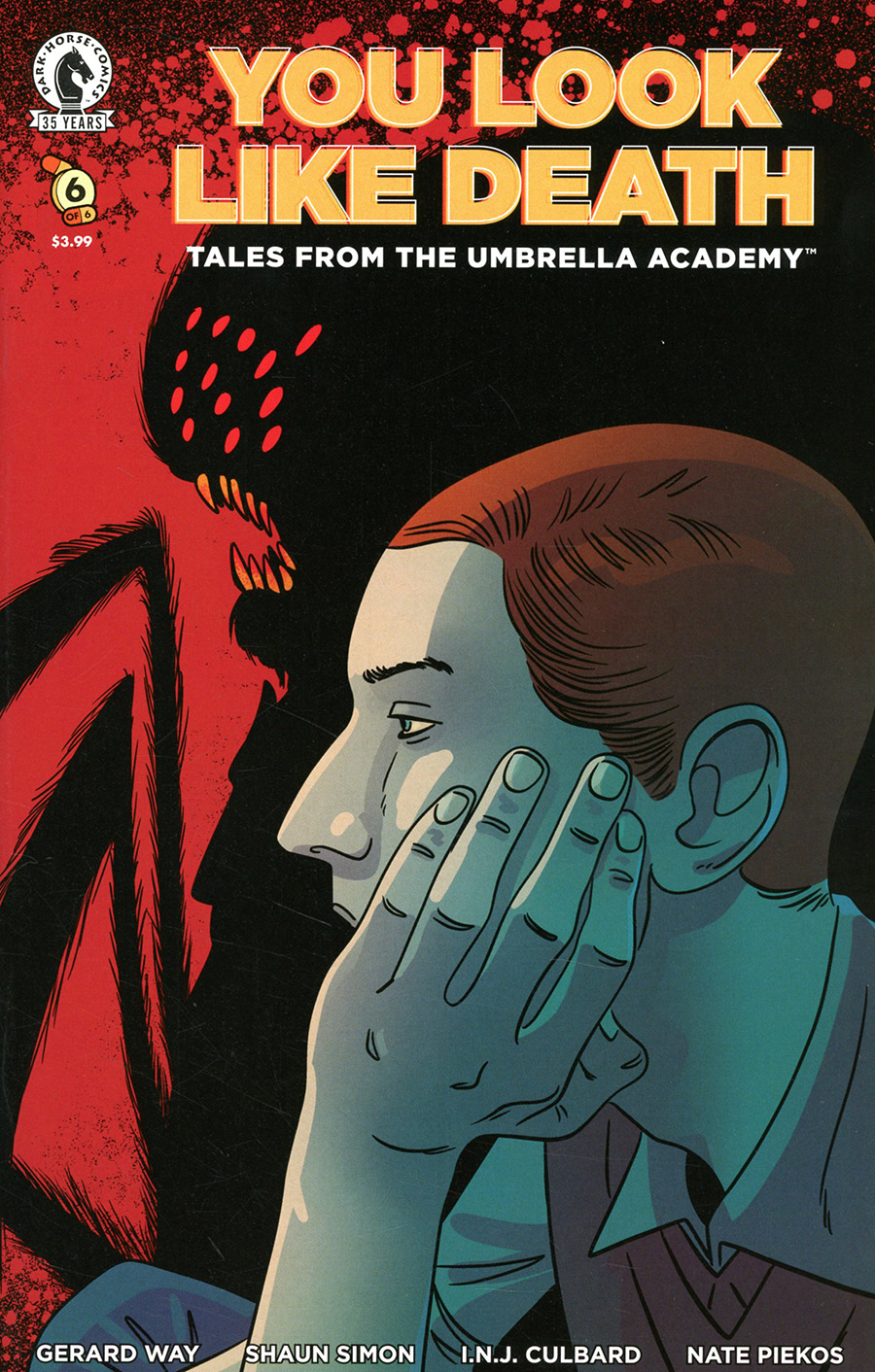 You Look Like Death Tales From The Umbrella Academy #6 Cover B Variant INJ Culbard Cover