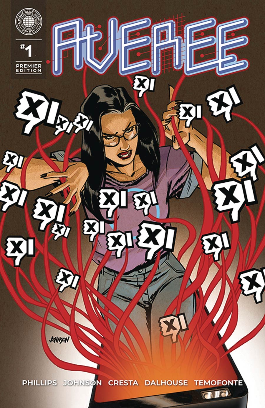 Averee Premier Edition #1 Cover A Regular Dave Johnson Cover