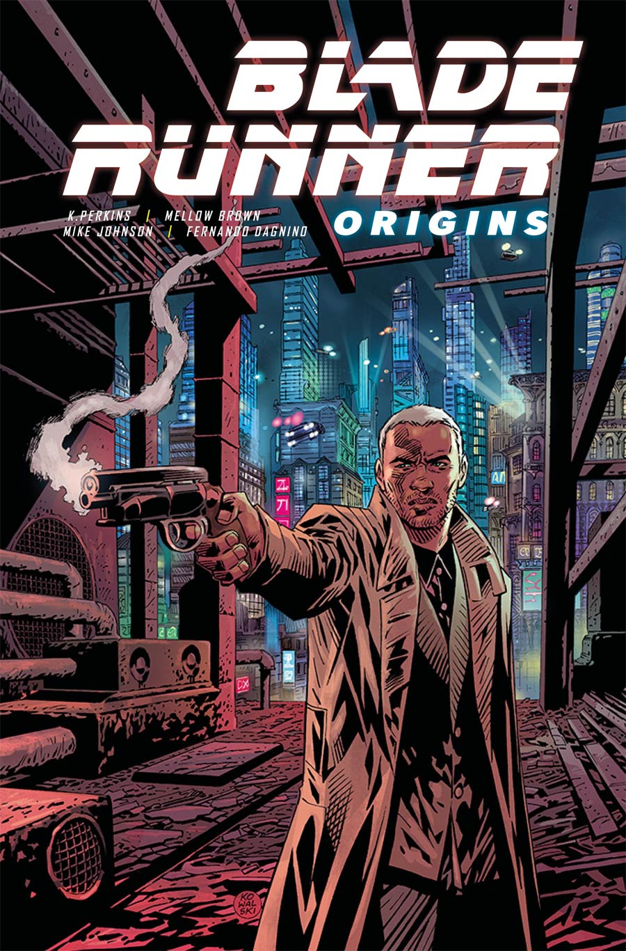 Blade Runner Origins #1 Cover E Variant Piotr Kowalski Cover