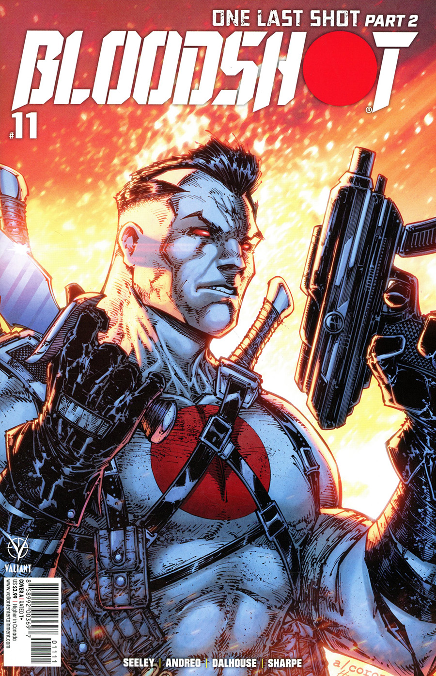 Bloodshot Vol 4 #11 Cover A Regular Adelso Corona Cover