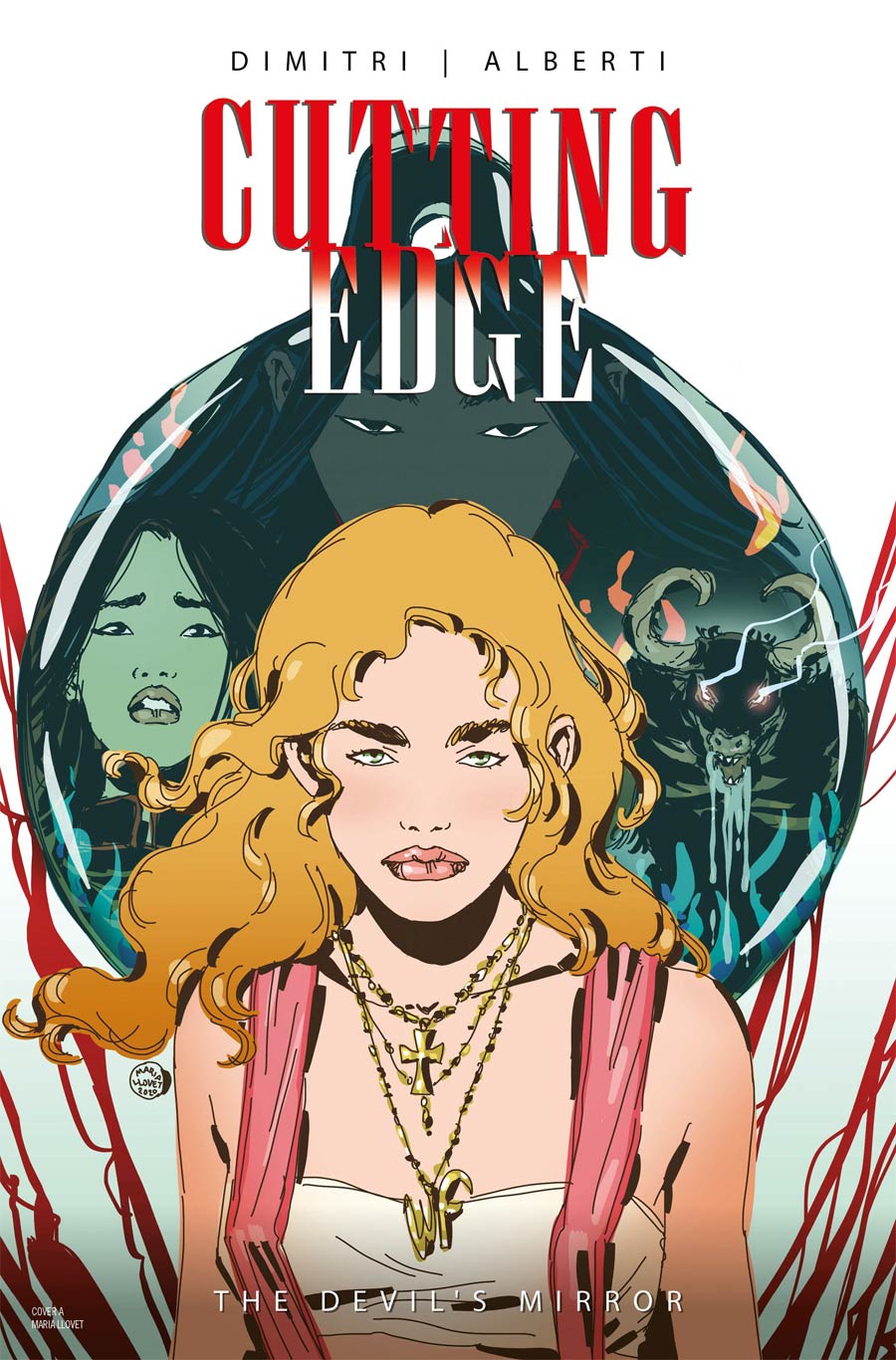 Cutting Edge Devils Mirror #2 Cover A Regular Maria Llovet Cover