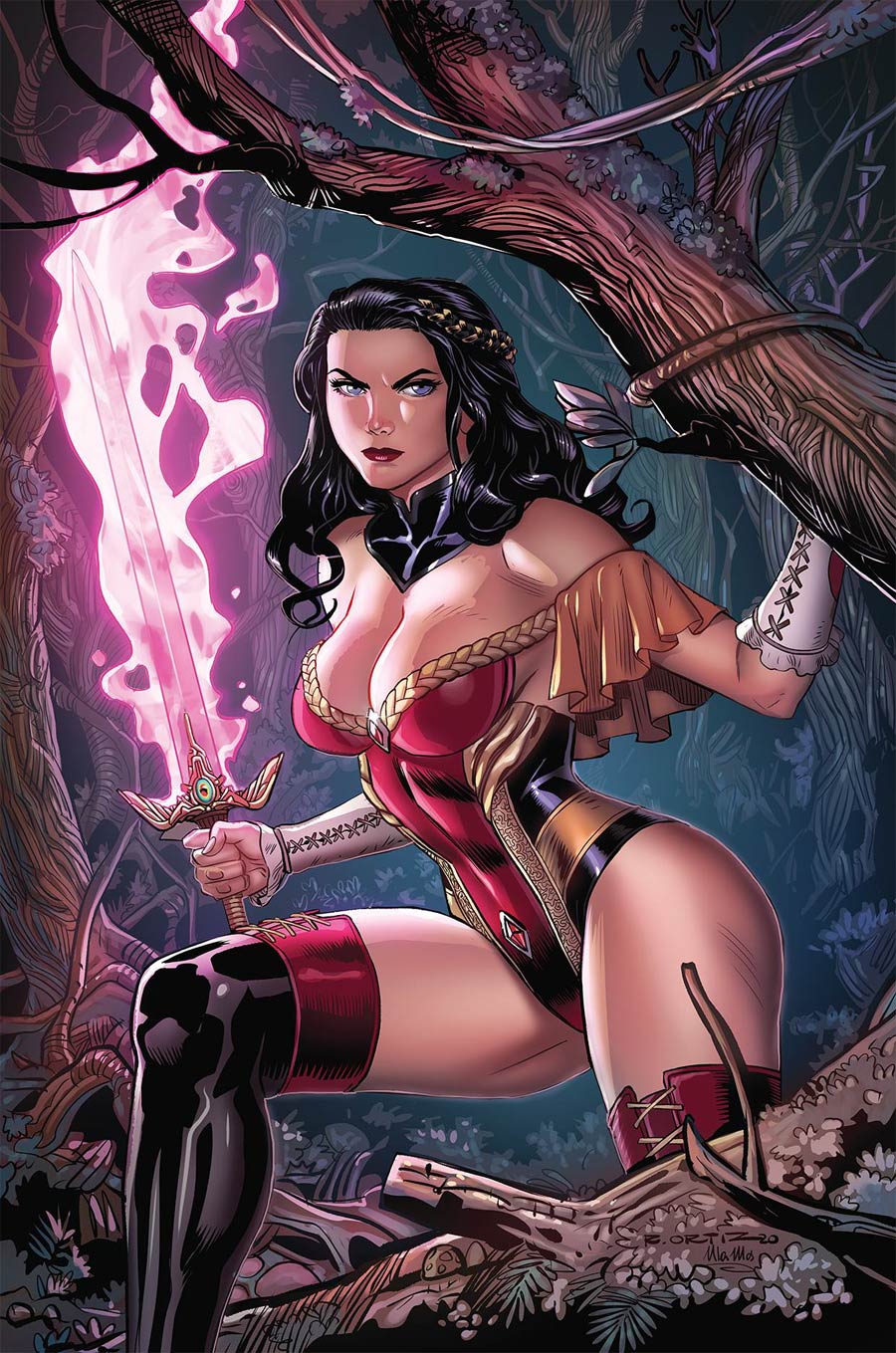 Grimm Fairy Tales Vol 2 #46 Cover C Richard Ortiz