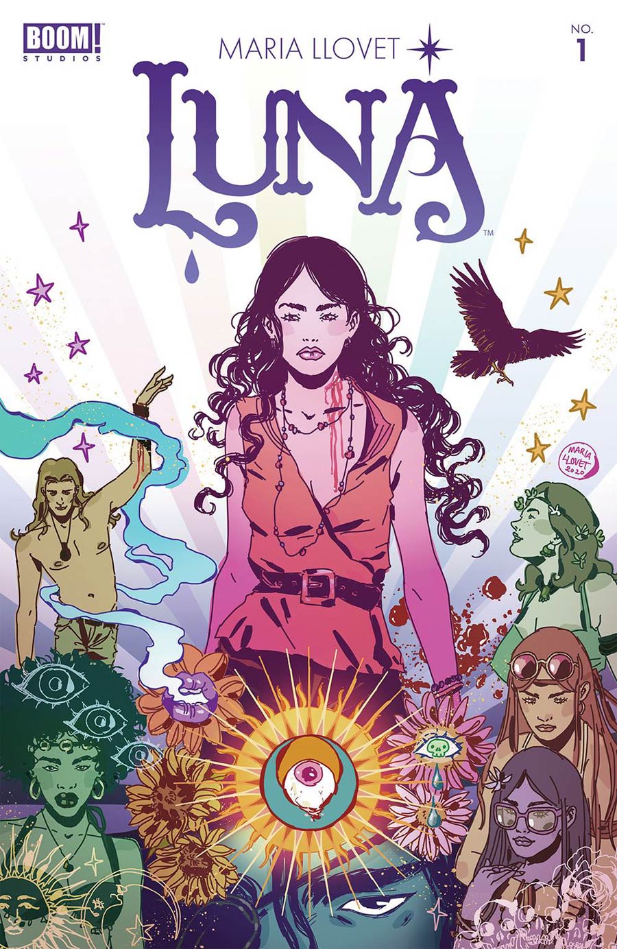 Luna #1 Cover A Regular Maria Llovet Cover