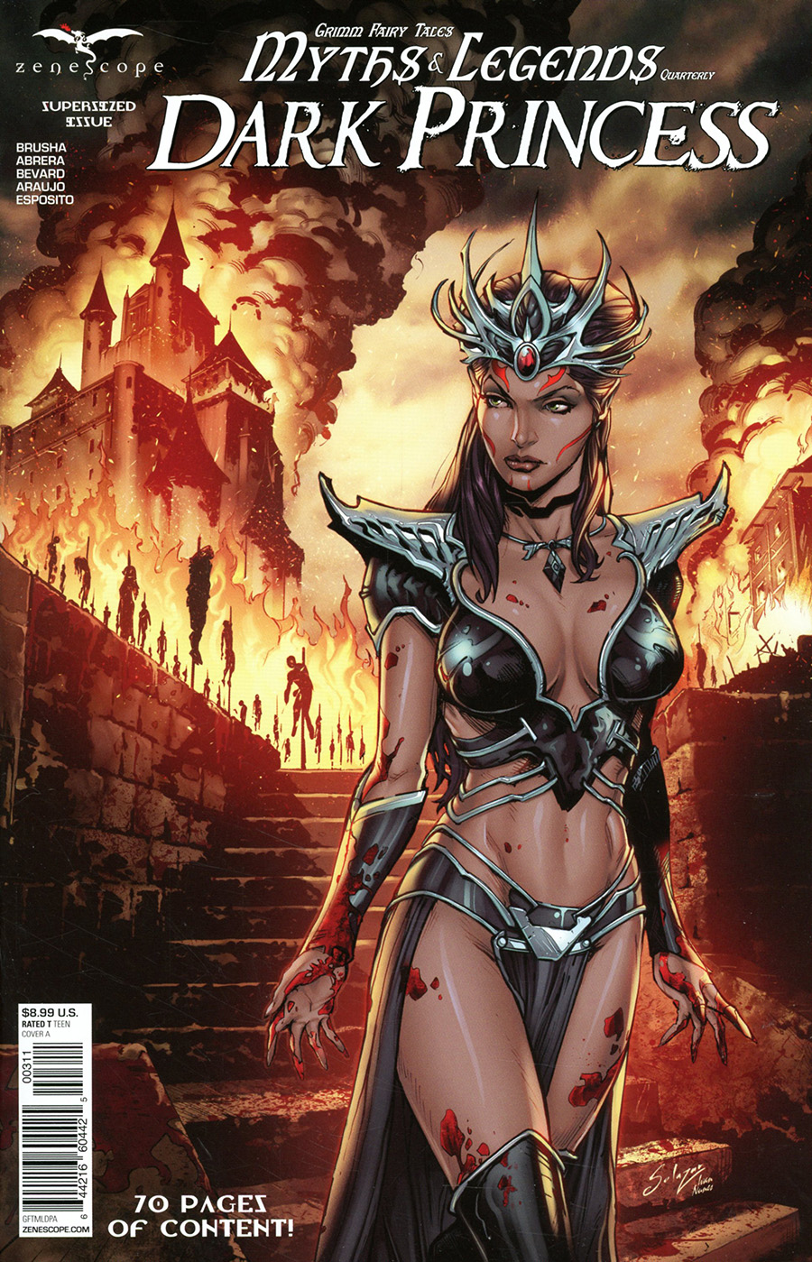 Grimm Fairy Tales Presents Myths & Legends Quarterly #3 Dark Princess Cover A Edgar Salazar