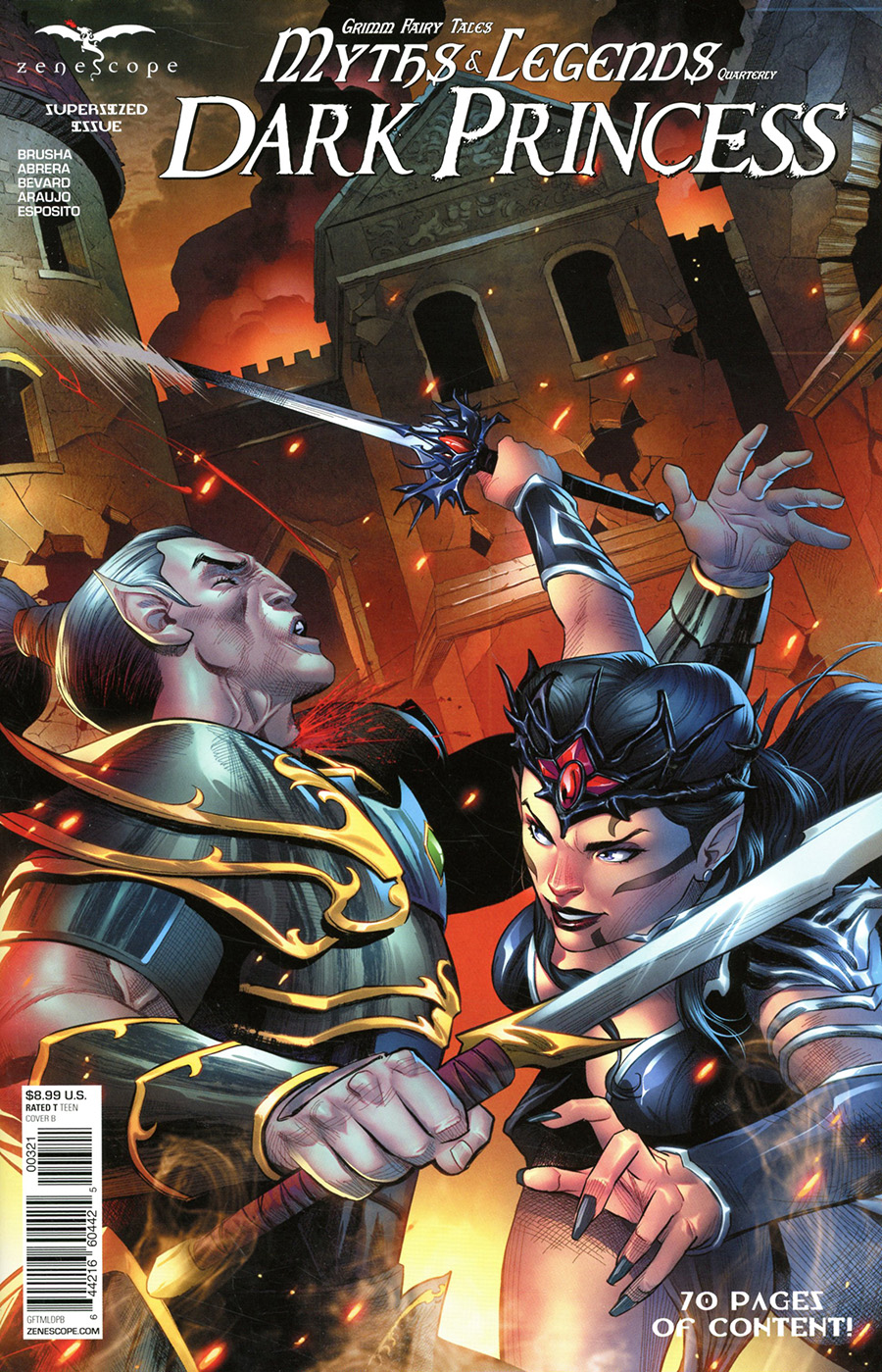 Grimm Fairy Tales Presents Myths & Legends Quarterly #3 Dark Princess Cover B Martin Coccolo