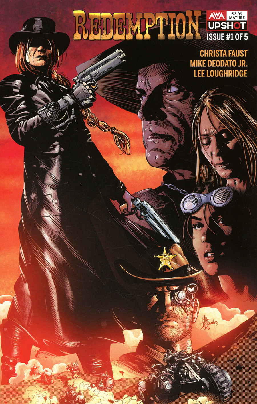 Redemption #1 Cover A Regular Mike Deodato Jr Cover