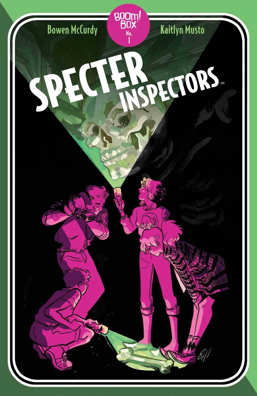 Specter Inspectors #1 Cover B Variant Erica Henderson Pocket Book Cover