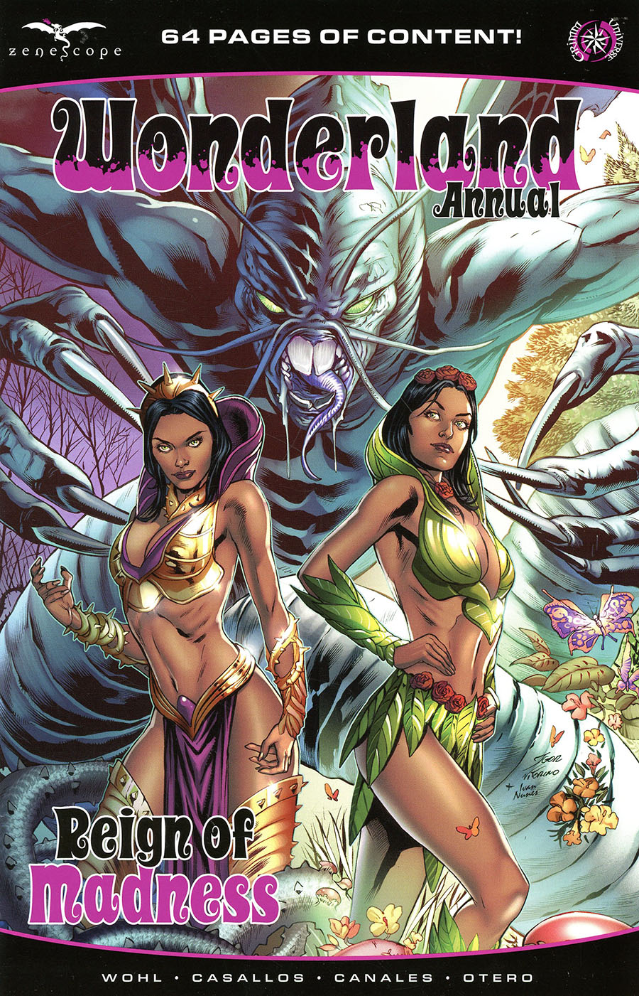 Grimm Fairy Tales Presents Wonderland Annual Reign Of Madness One Shot Cover A Igor Vitorino