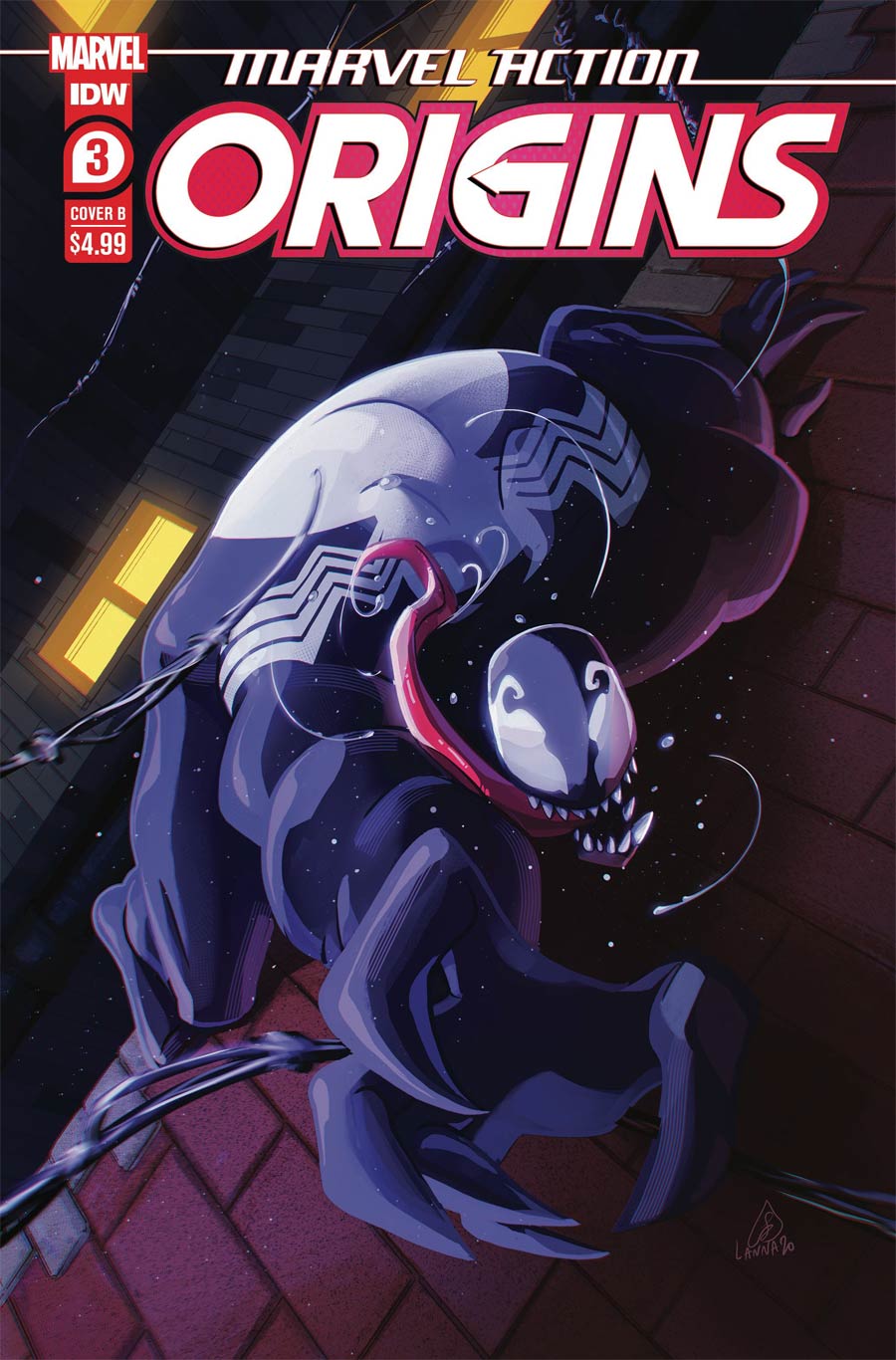 Marvel Action Origins #3 Cover B Variant Lanna Souvanny Cover