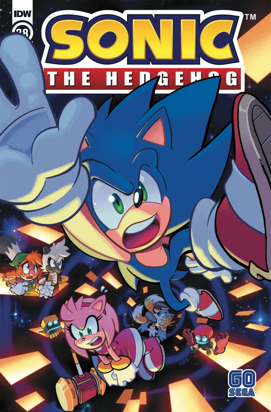 Sonic The Hedgehog Vol 3 #38 Cover A Regular Matt Herms Cover