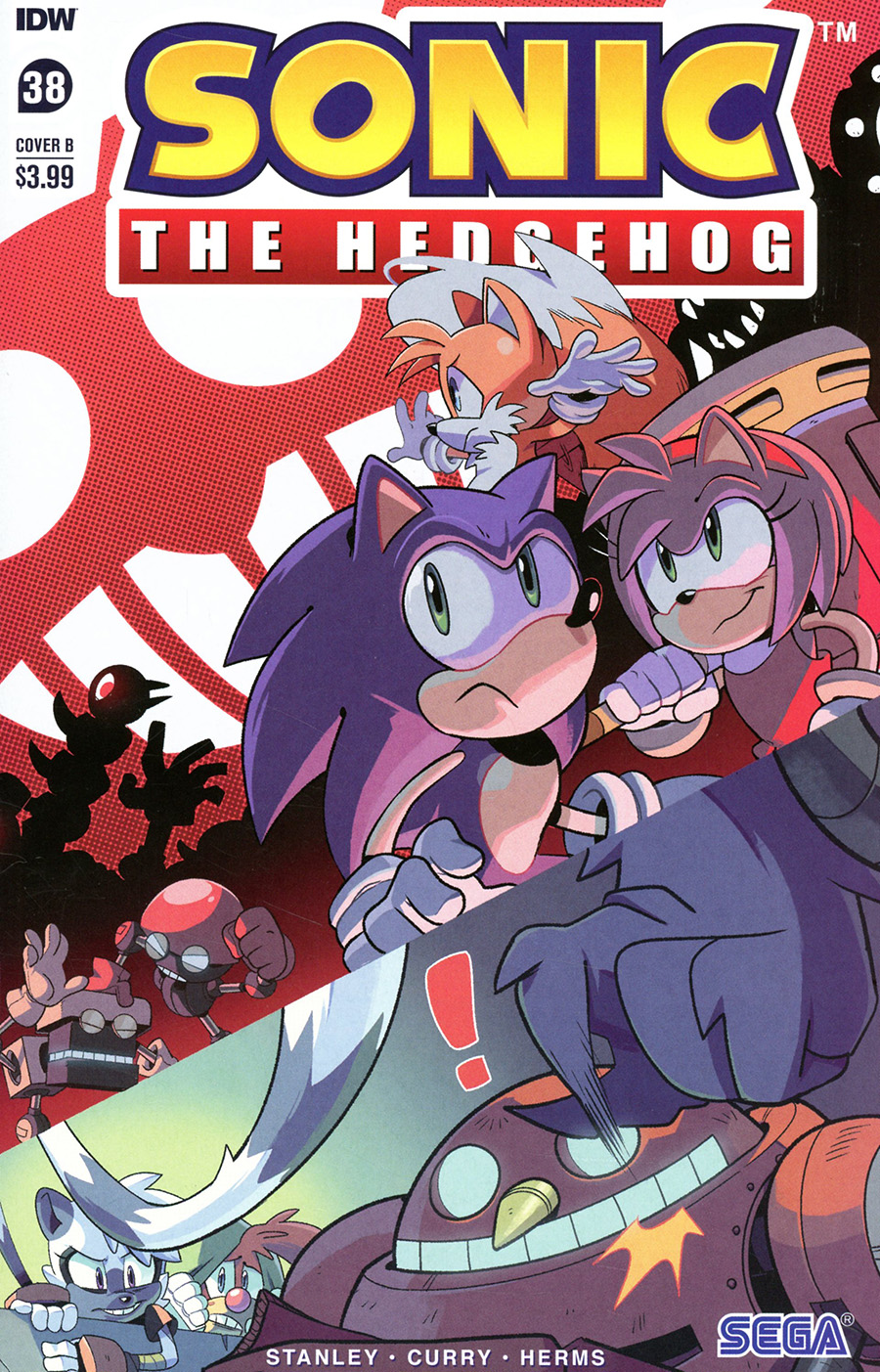 Sonic The Hedgehog Vol 3 #38 Cover B Variant Thomas Rothlisberger Cover