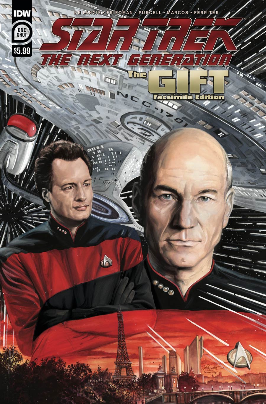 Star Trek Next Generation The Gift Facsimile Edition