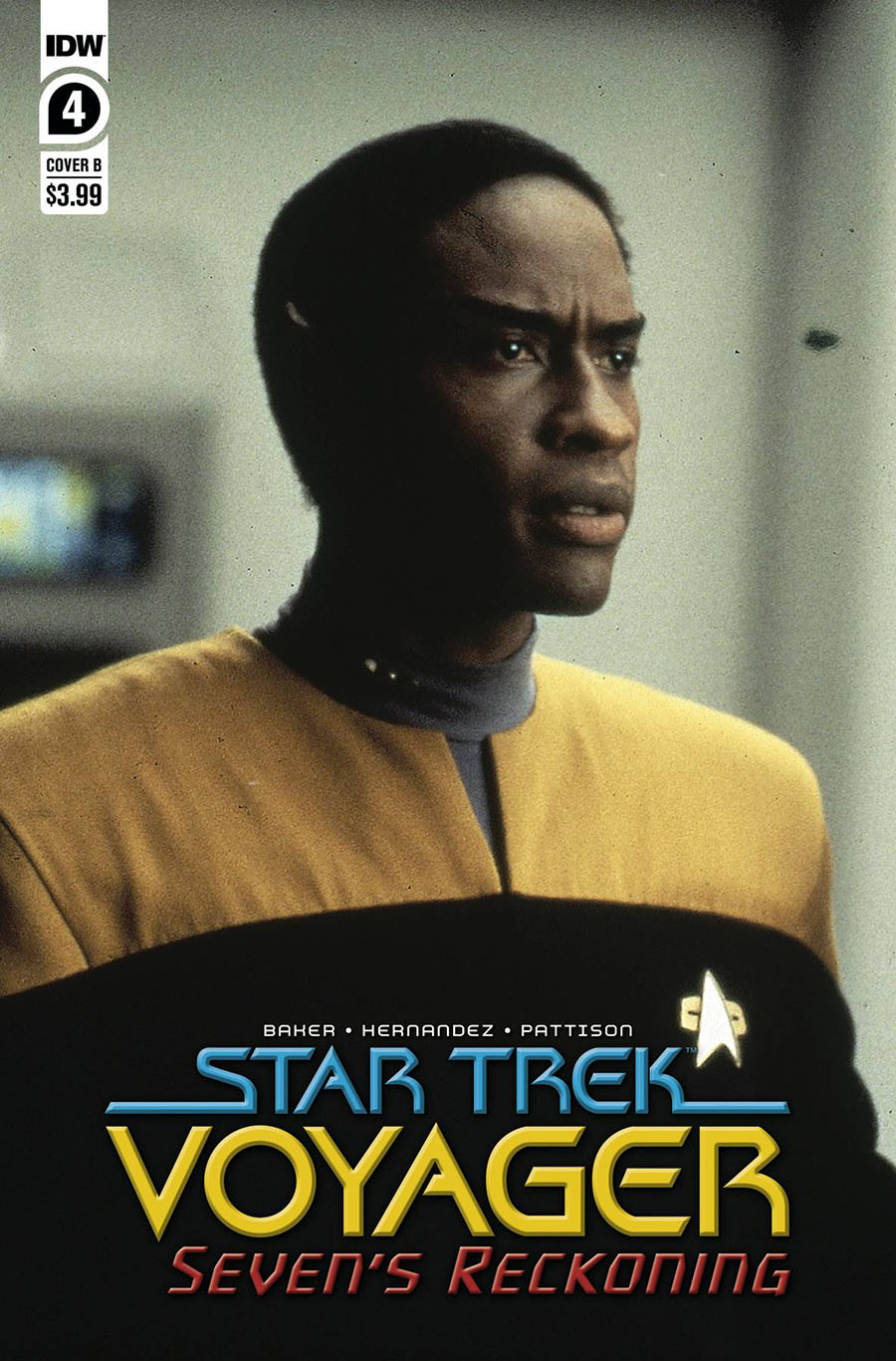 Star Trek Voyager Sevens Reckoning #4 Cover B Variant Photo Cover