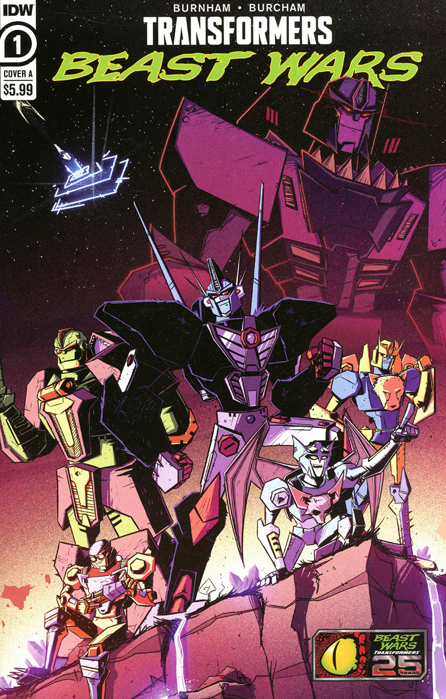 Transformers Beast Wars Vol 2 #1 Cover A Regular Josh Burcham Cover