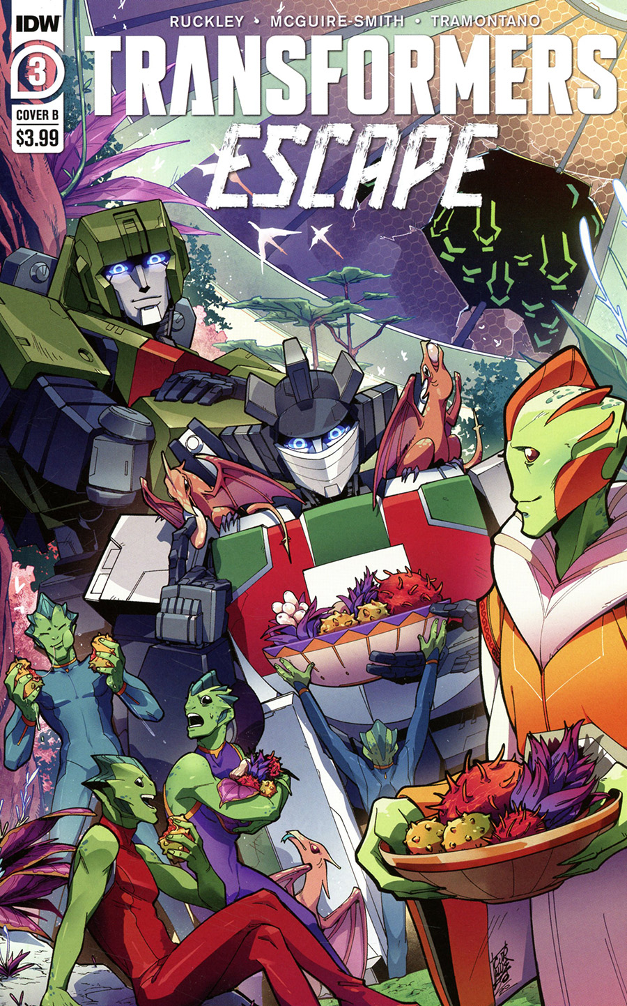 Transformers Escape #3 Cover B Variant Umi Miyao Cover