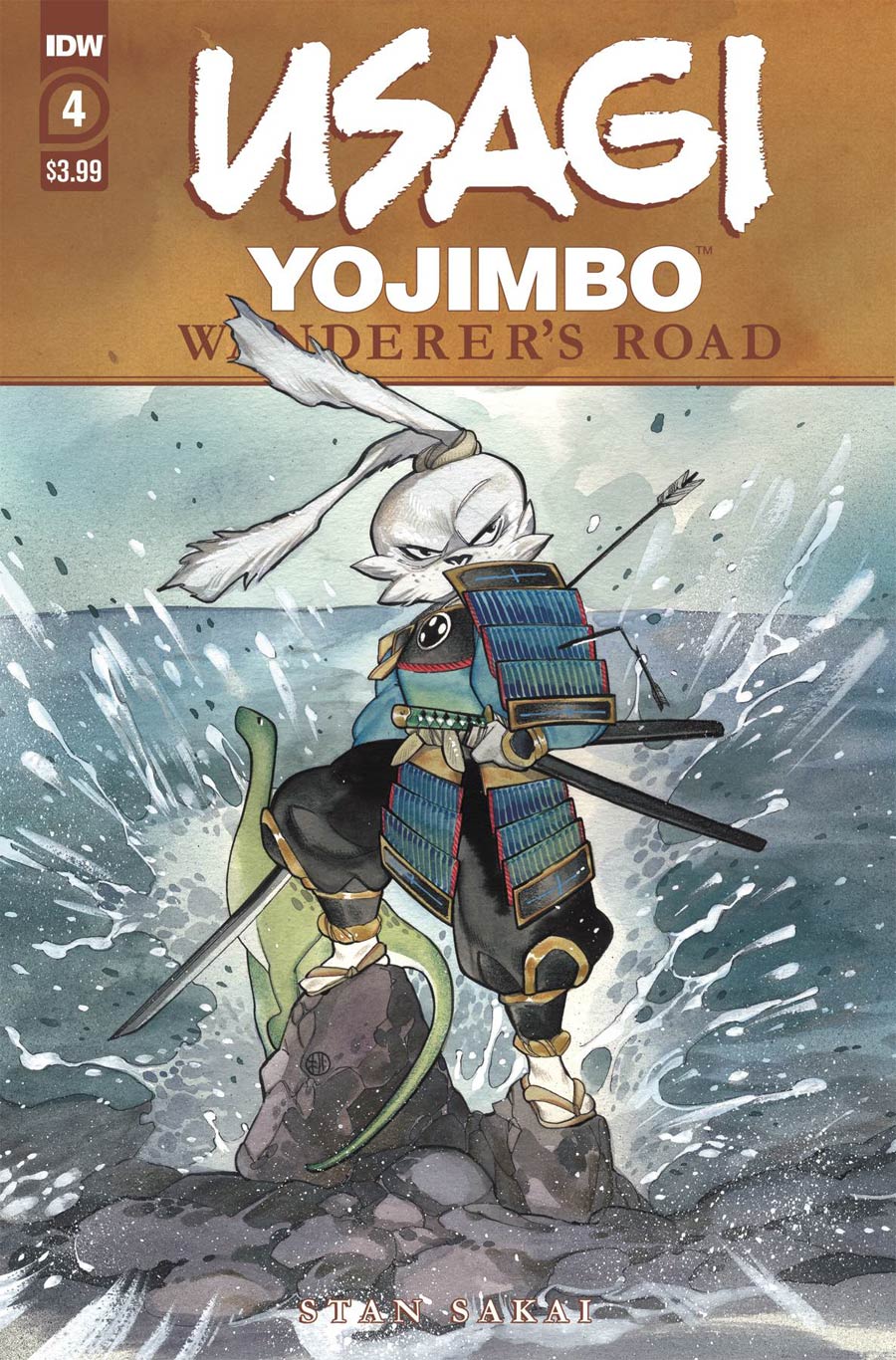 Usagi Yojimbo Wanderers Road #4