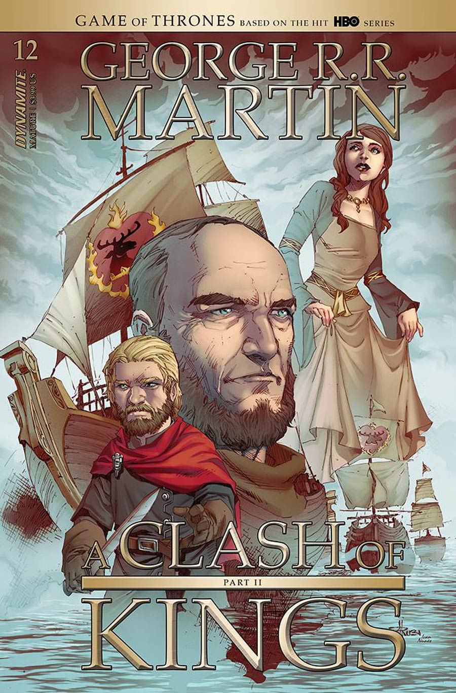 Game Of Thrones Clash Of Kings Vol 2 #12 Cover B Variant Mel Rubi Cover