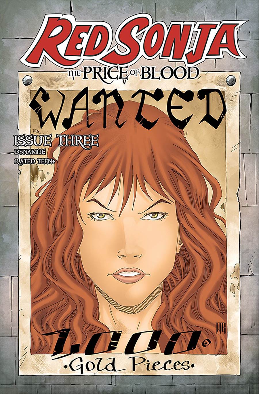 Red Sonja Price Of Blood #3 Cover D Variant Walter Geovani Cover