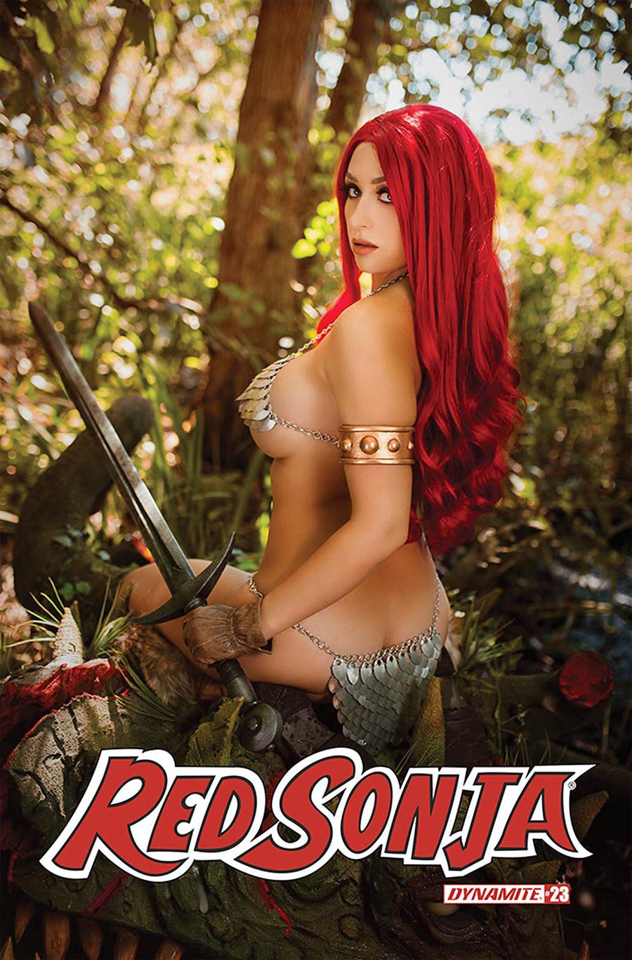 Red Sonja Vol 8 #24 Cover E Variant Tabitha Lyons Cosplay Photo Cover