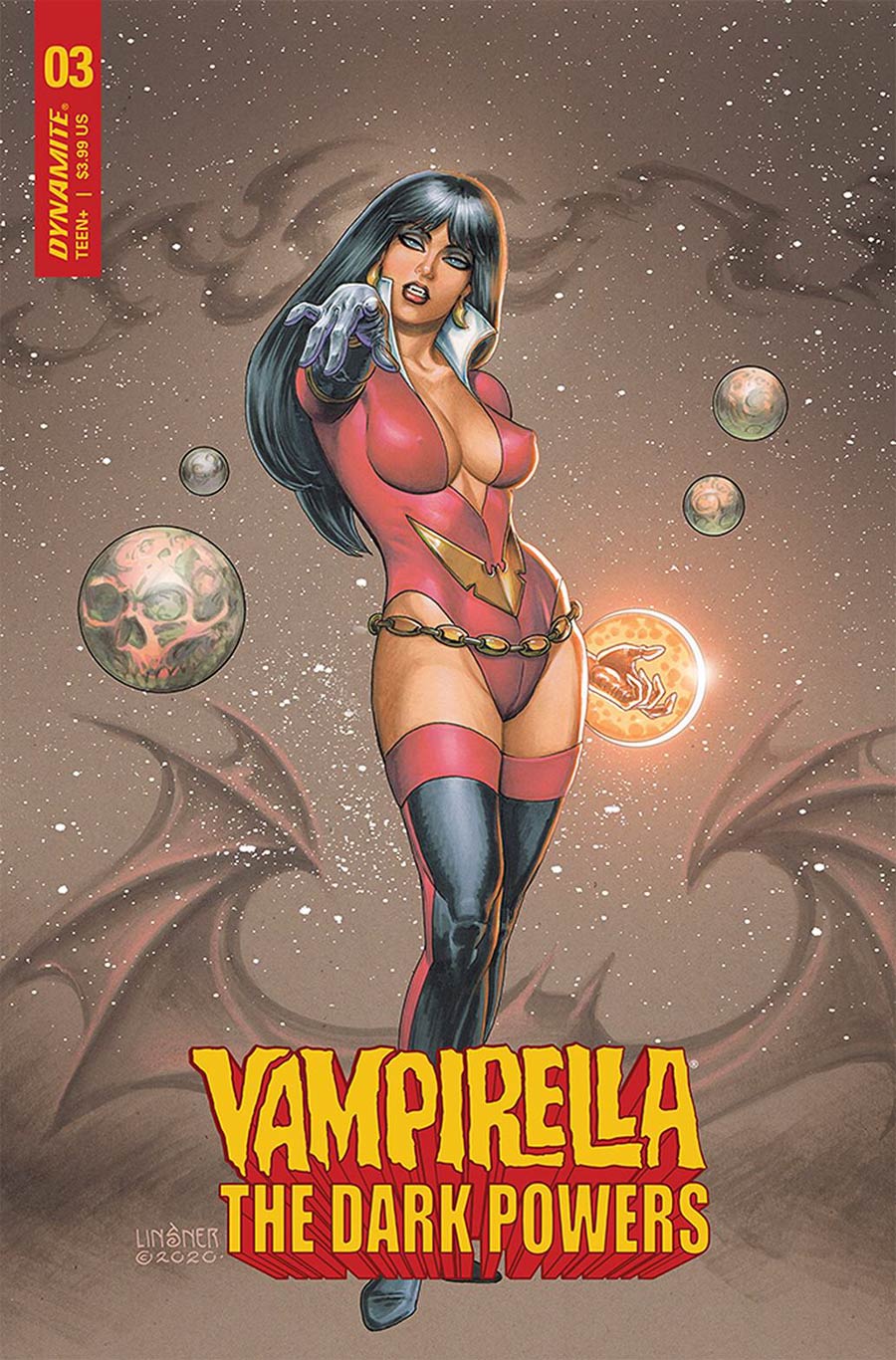 Vampirella The Dark Powers #3 Cover B Variant Joseph Michael Linsner Cover
