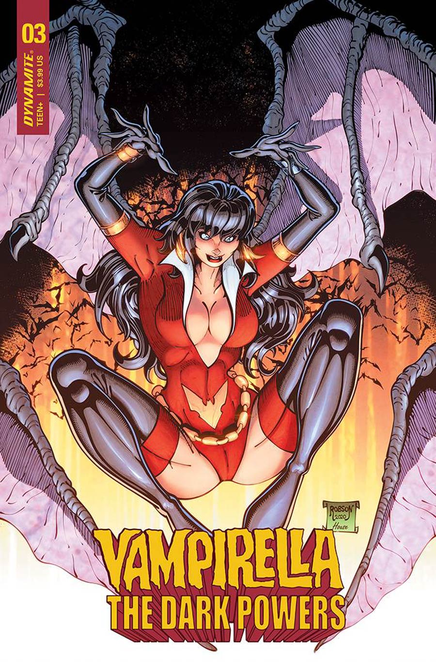 Vampirella The Dark Powers #3 Cover C Variant Will Robson Cover