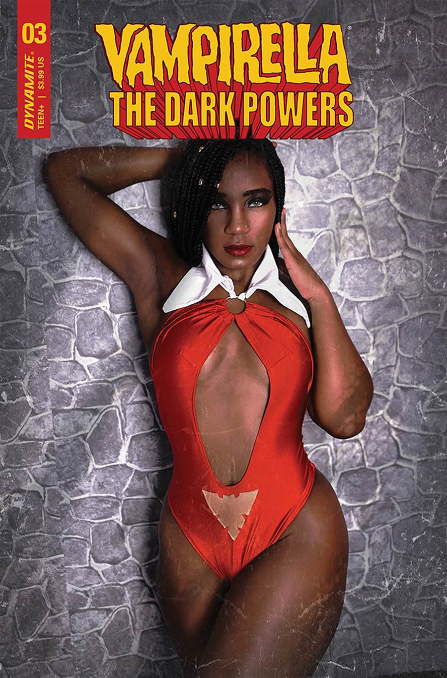 Vampirella The Dark Powers #3 Cover E Variant Vanta Black Cosplay Photo Cover