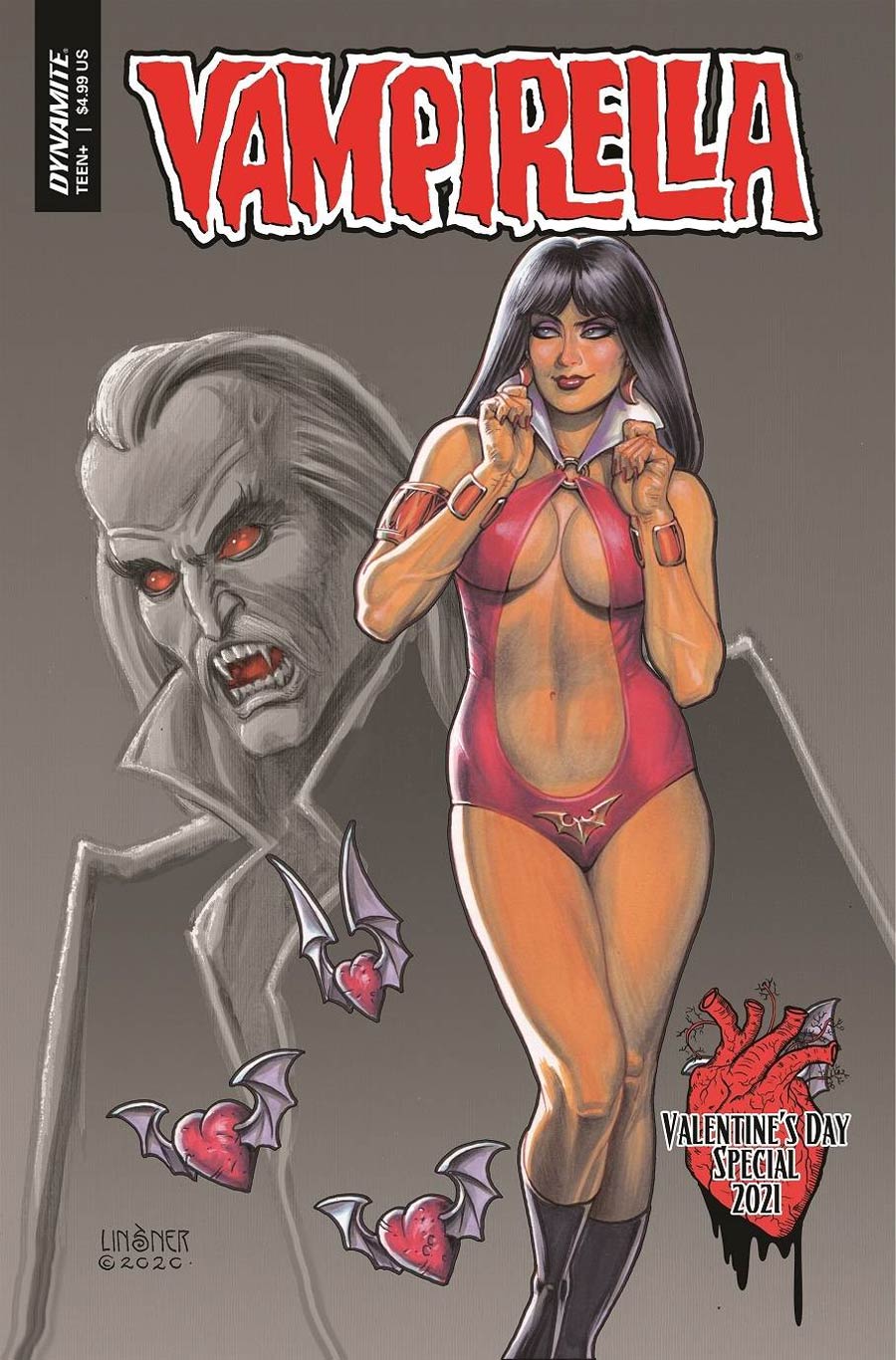 Vampirella Valentines Special (2021) One Shot Cover A Regular Joseph Michael Linsner Cover
