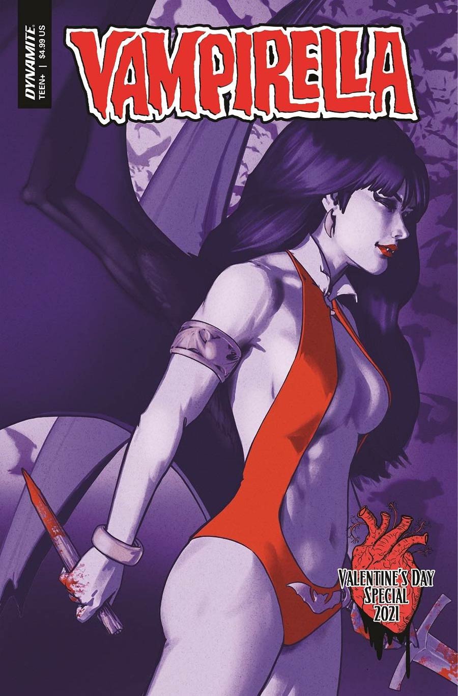 Vampirella Valentines Special (2021) One Shot Cover B Variant Gene Ha Cover