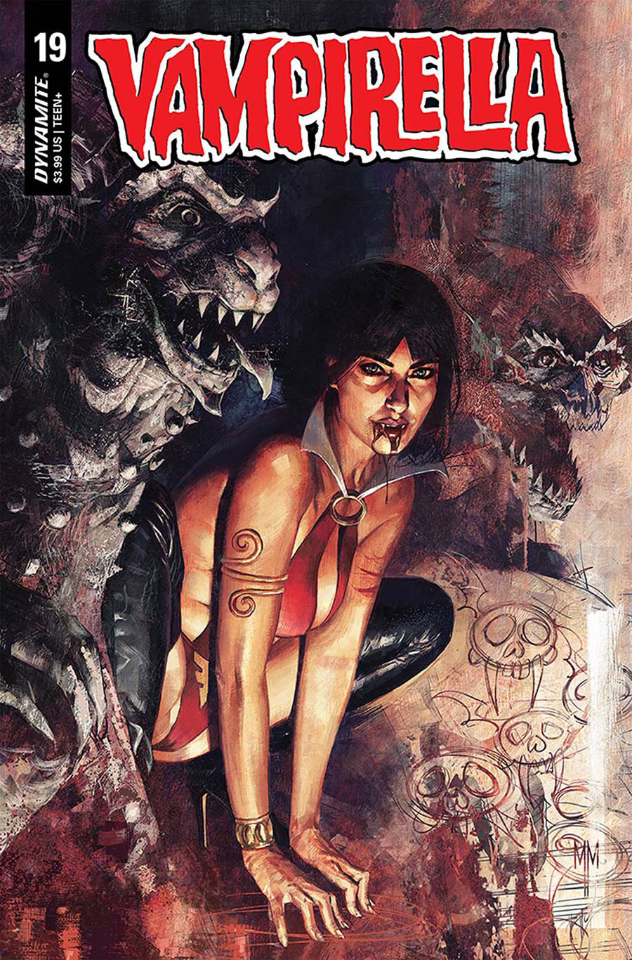 Vampirella Vol 8 #19 Cover B Variant Marco Mastrazzo Cover