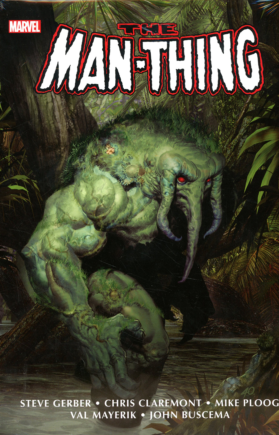 Man-Thing Omnibus HC Book Market Ariel Olivetti Cover New Printing